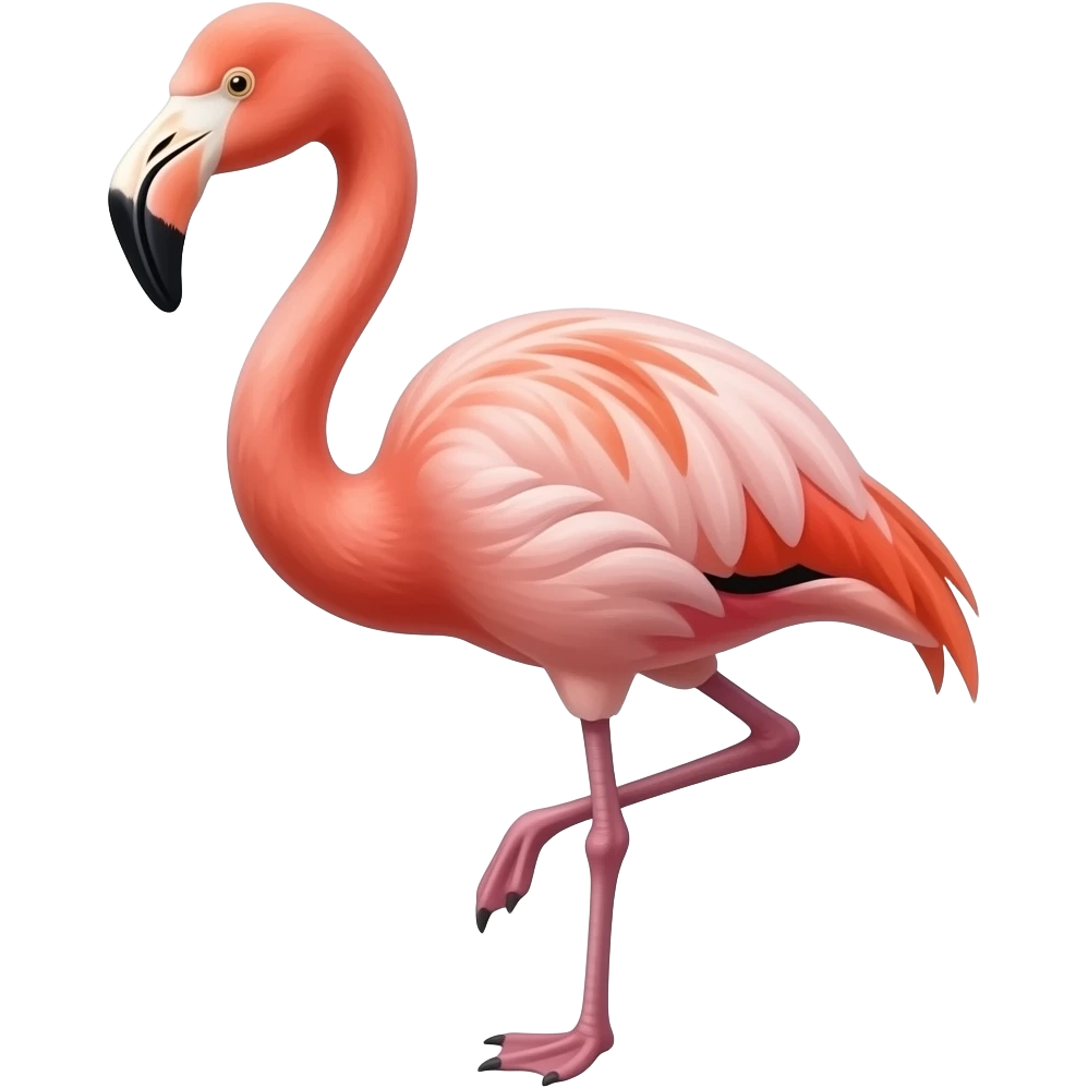 Andean flamingo emoji