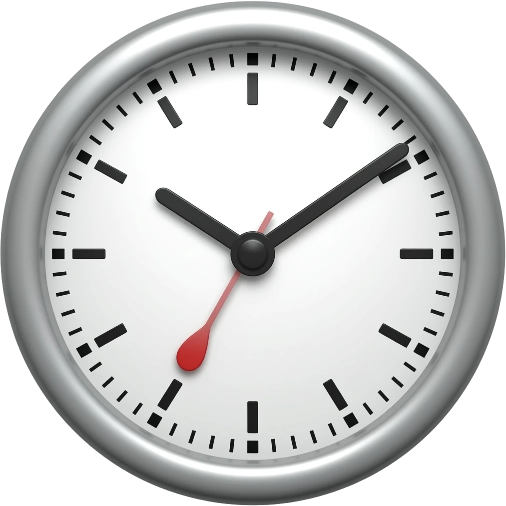Clock it emoji