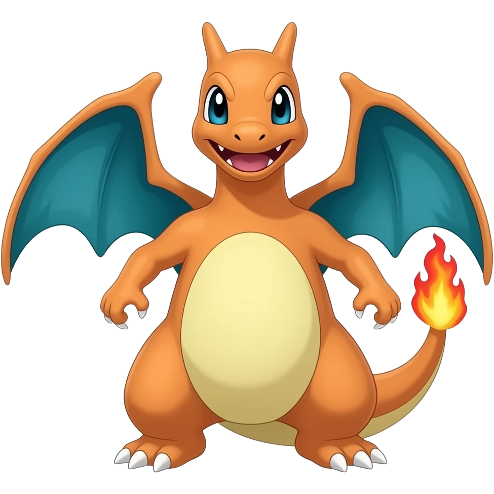 Angry charizard emoji