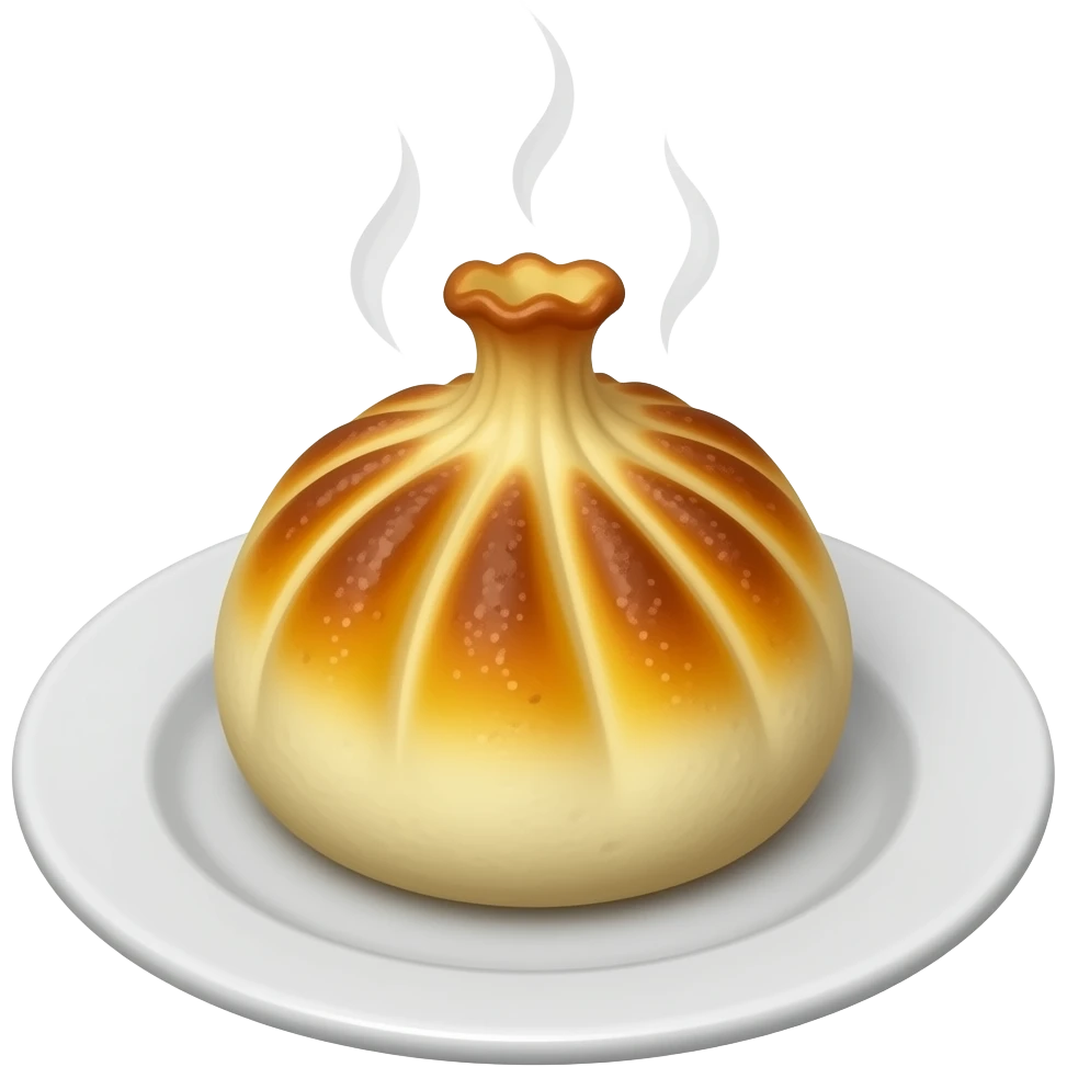 baked quenelle dumpling emoji