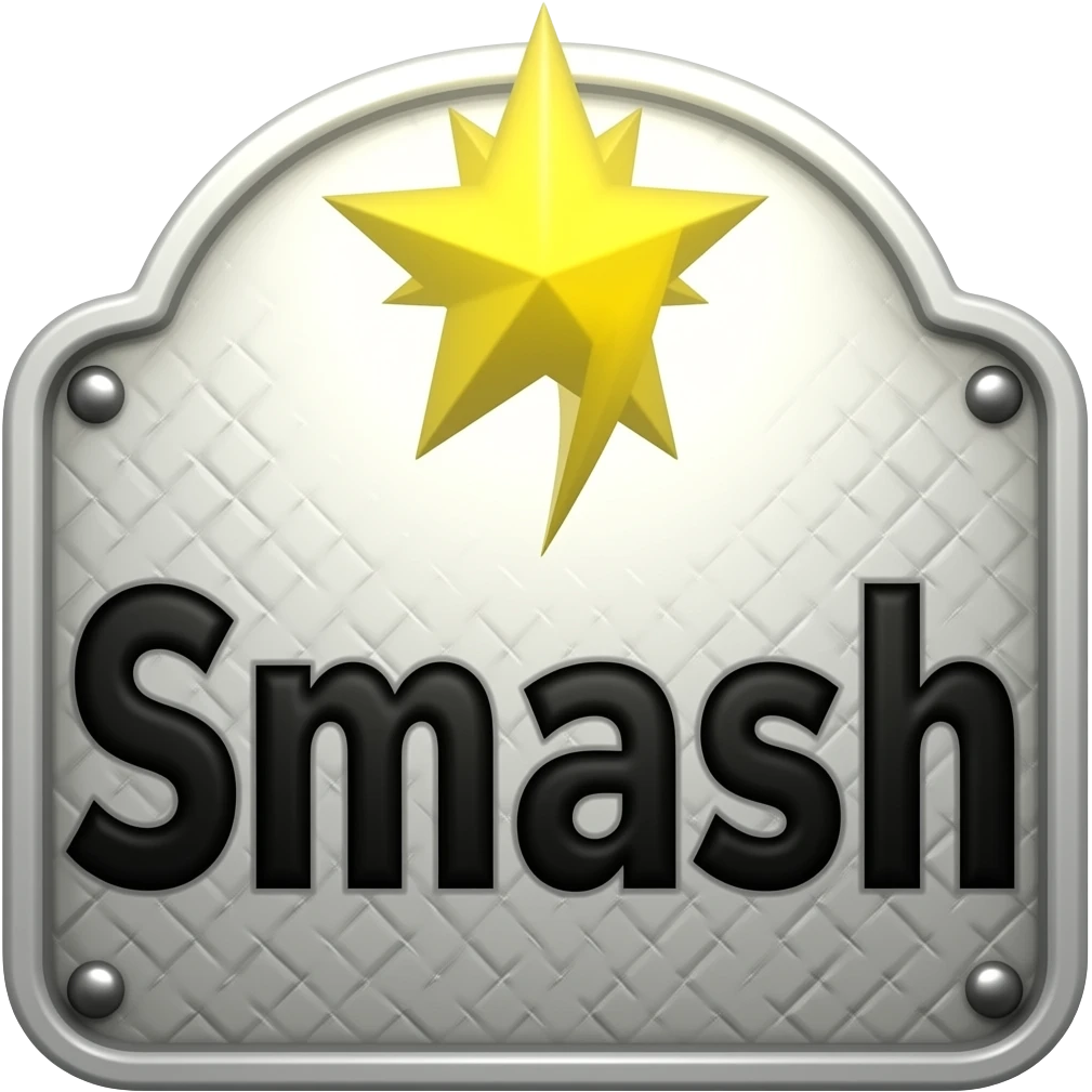 Smash sign emoji
