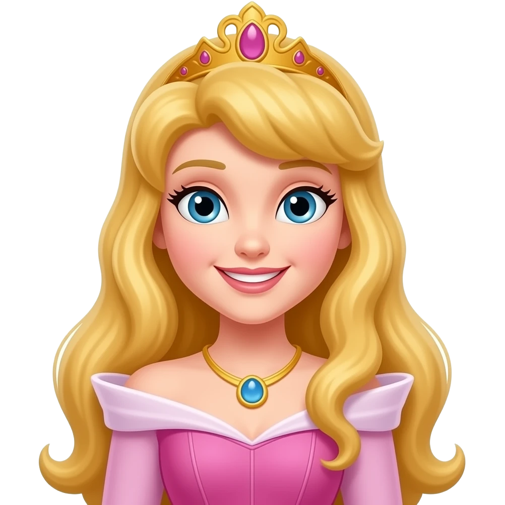 Princess Aurora (Sleeping Beauty) from Disney Princess emoji