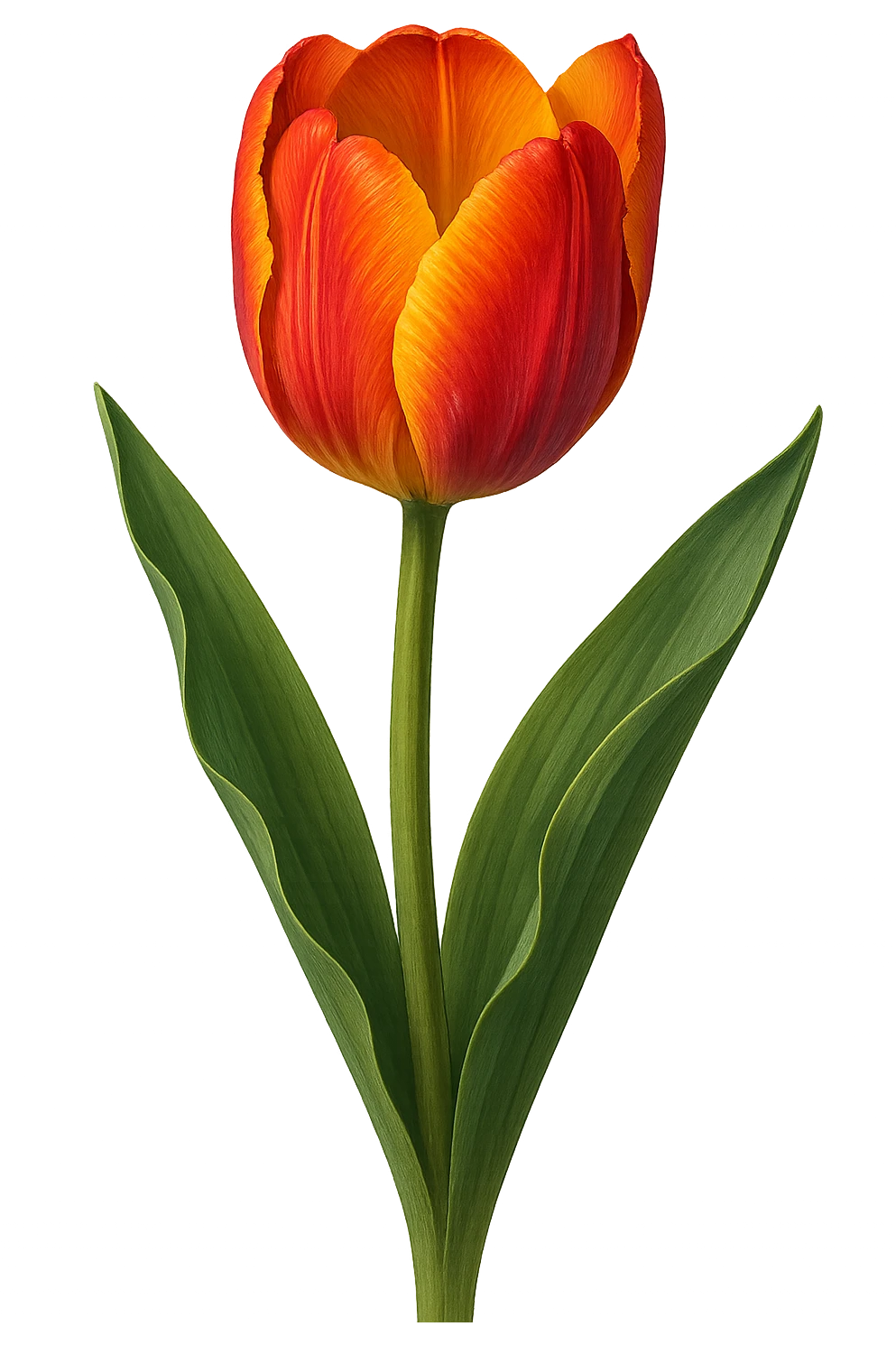 tulip flower, detailed, vibrant colors emoji