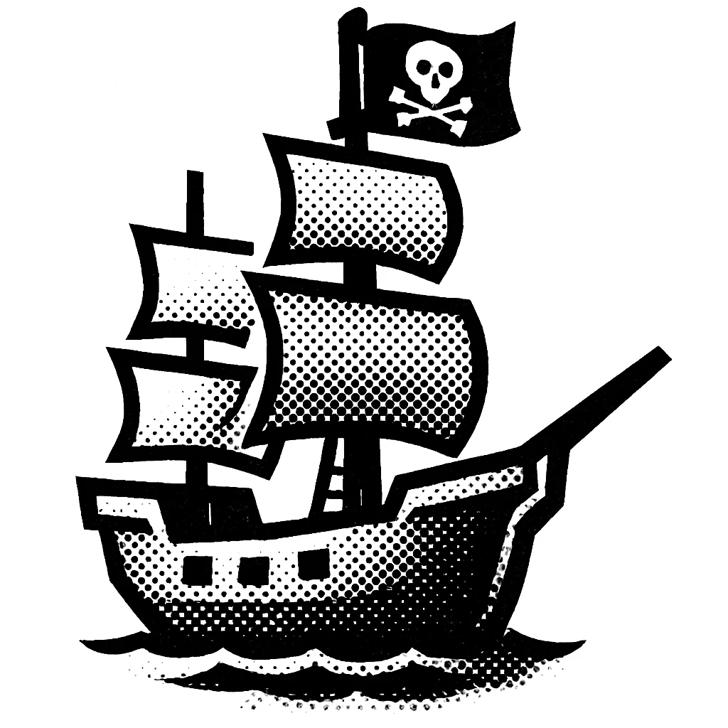 pirate ship emoji