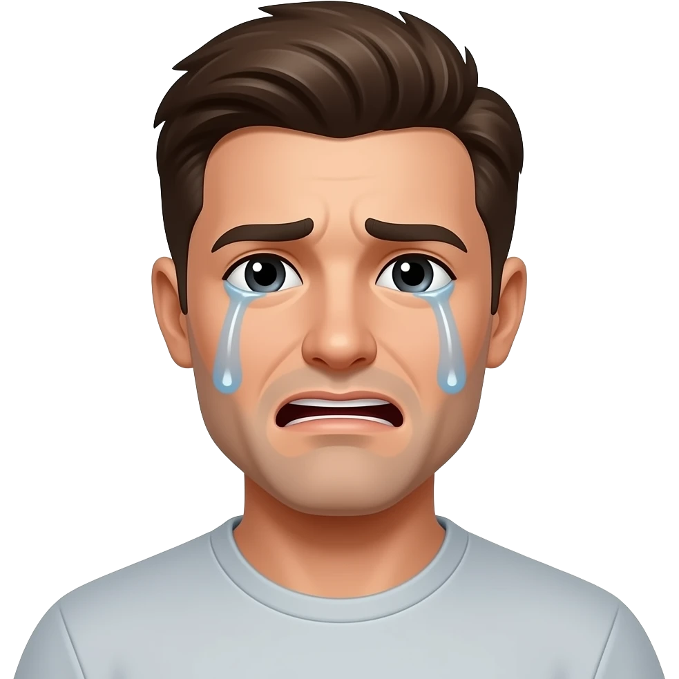 want him to cry emoji