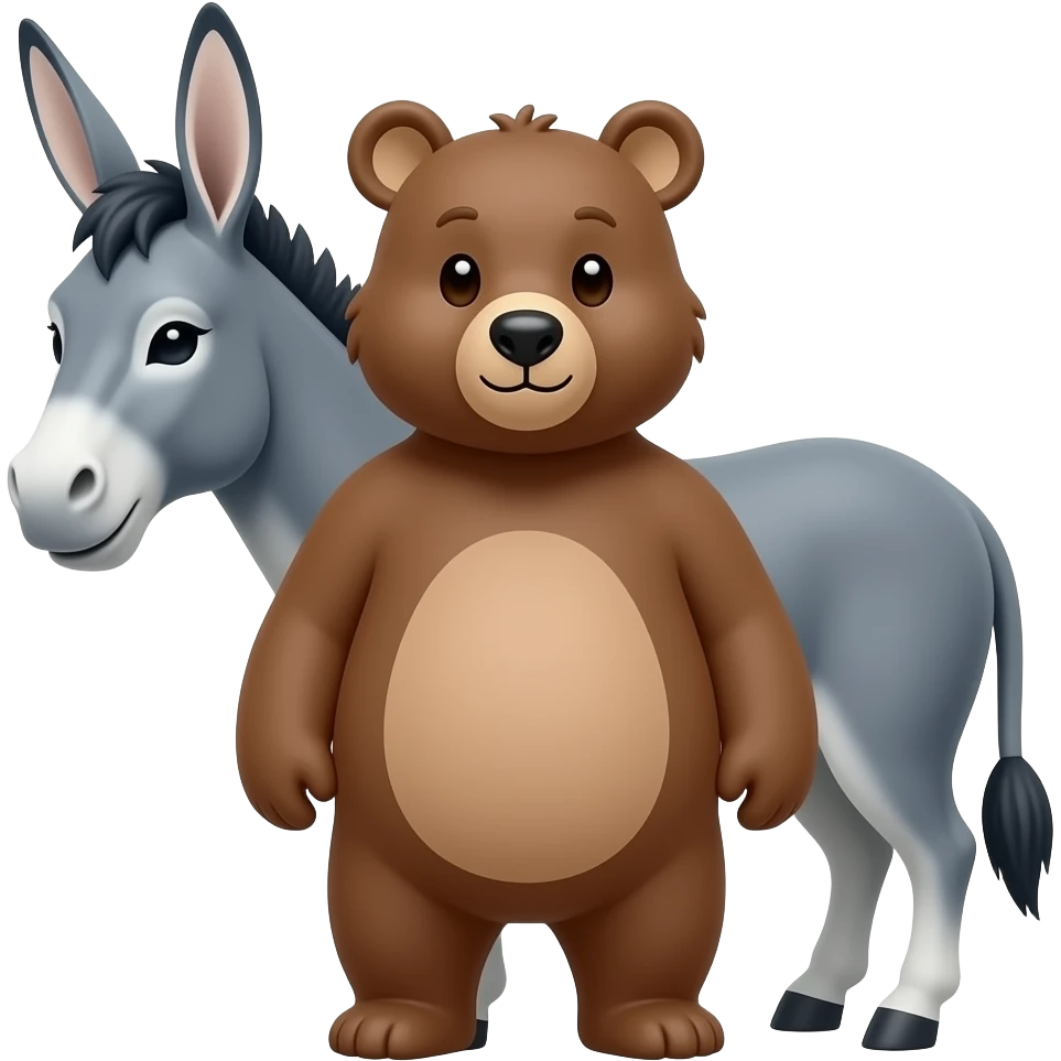 bear donkey ears emoji