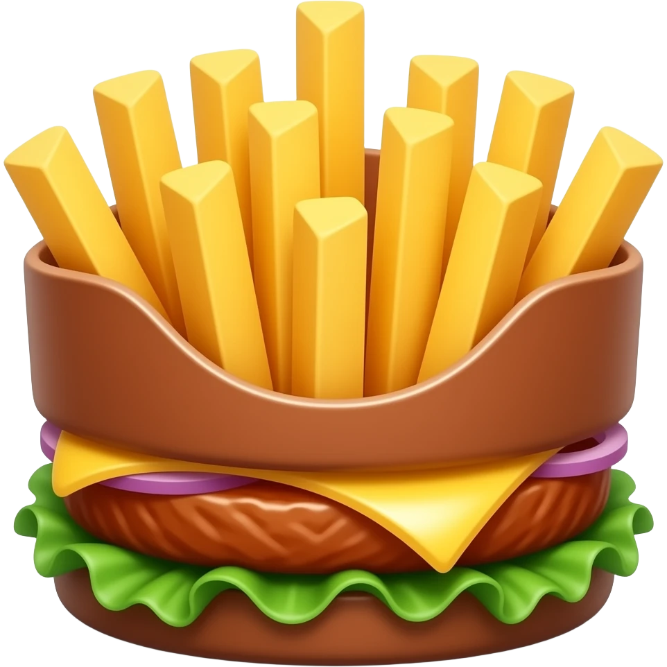 Corbon bleu mit Pommes emoji