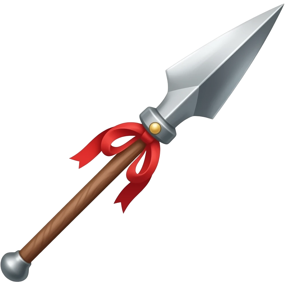 Spear emoji