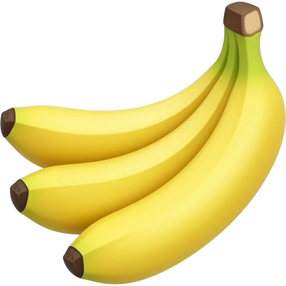 Banana pop emoji