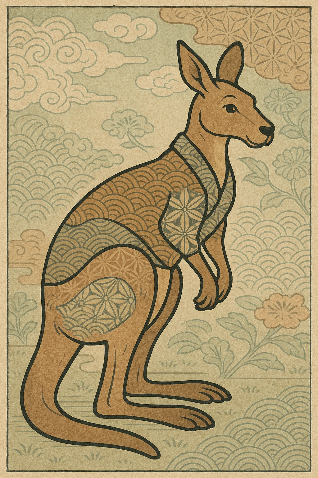 Kangaroo emoji