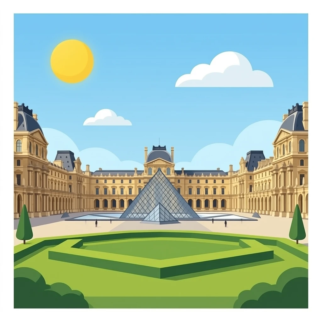 Louvre emoji