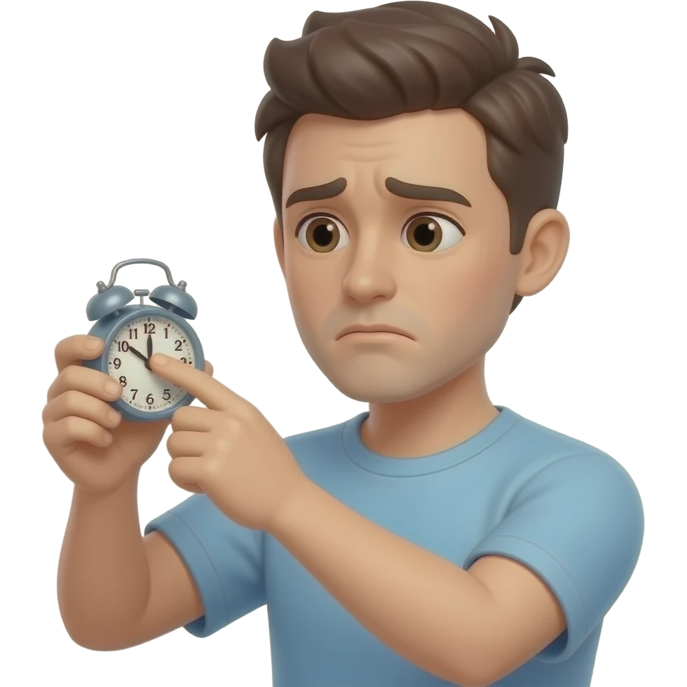 el tiempo se acaba emoji