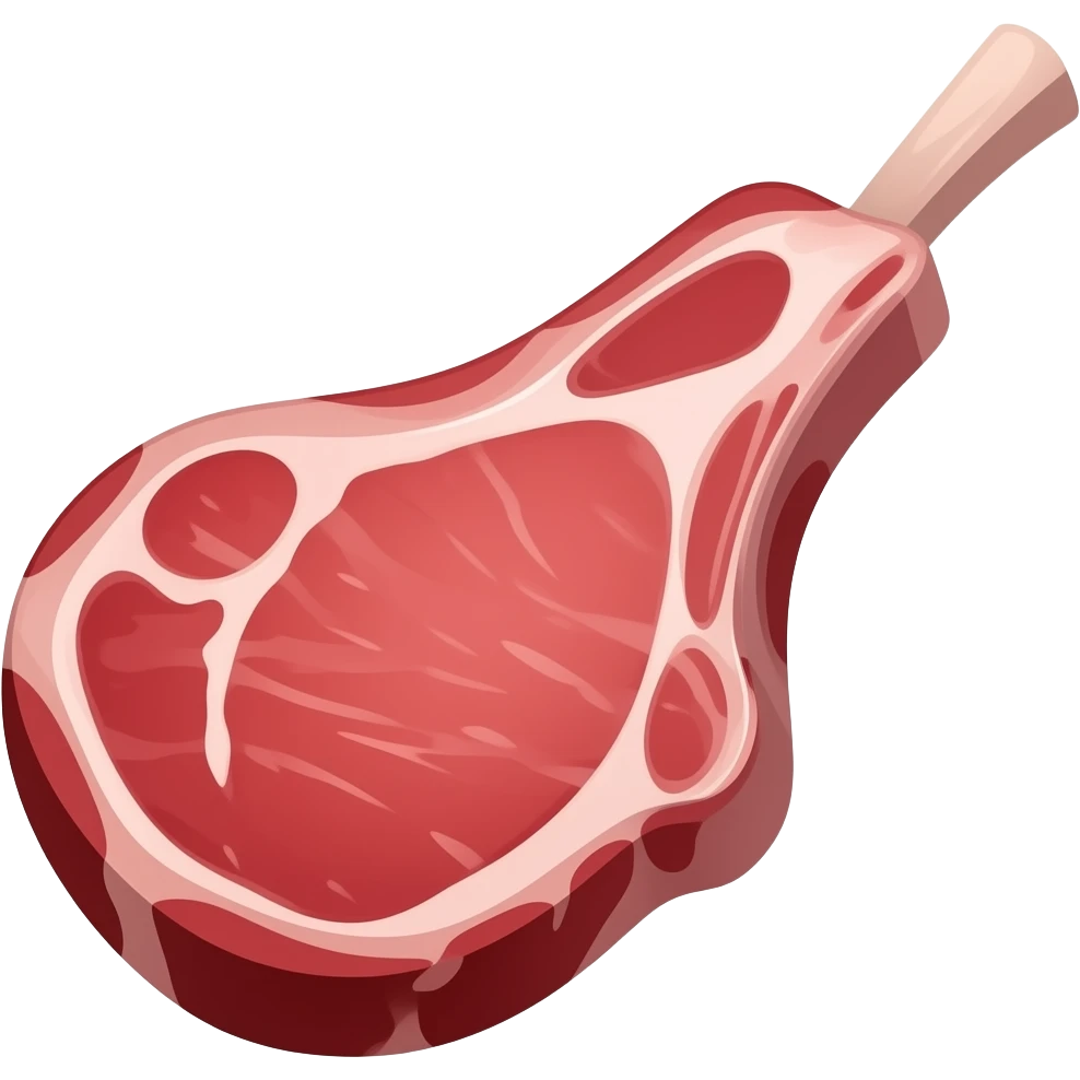 goat ribb meat emoji