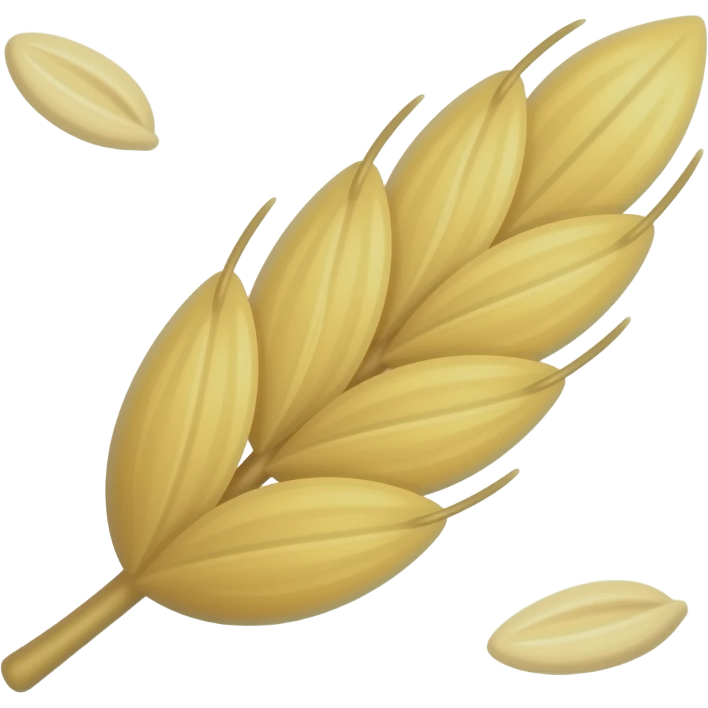 Oat flake emoji