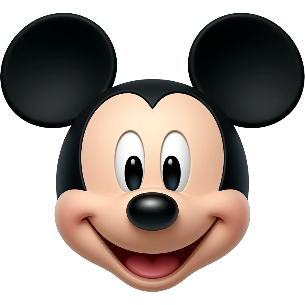 Mickey mouse emoji