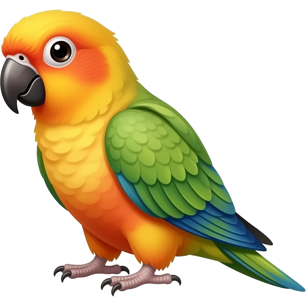 Sun conure emoji emoji