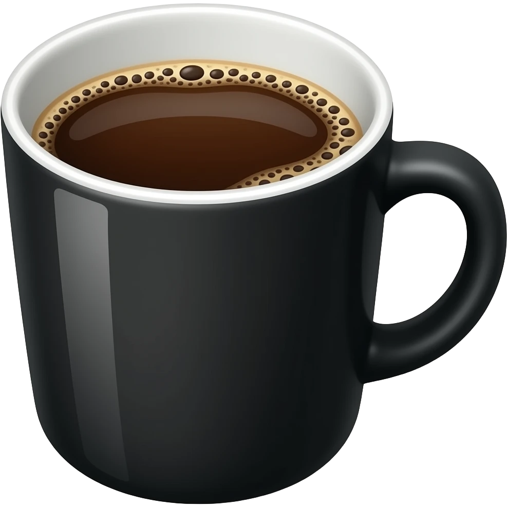 Vaso de cafe tinto emoji