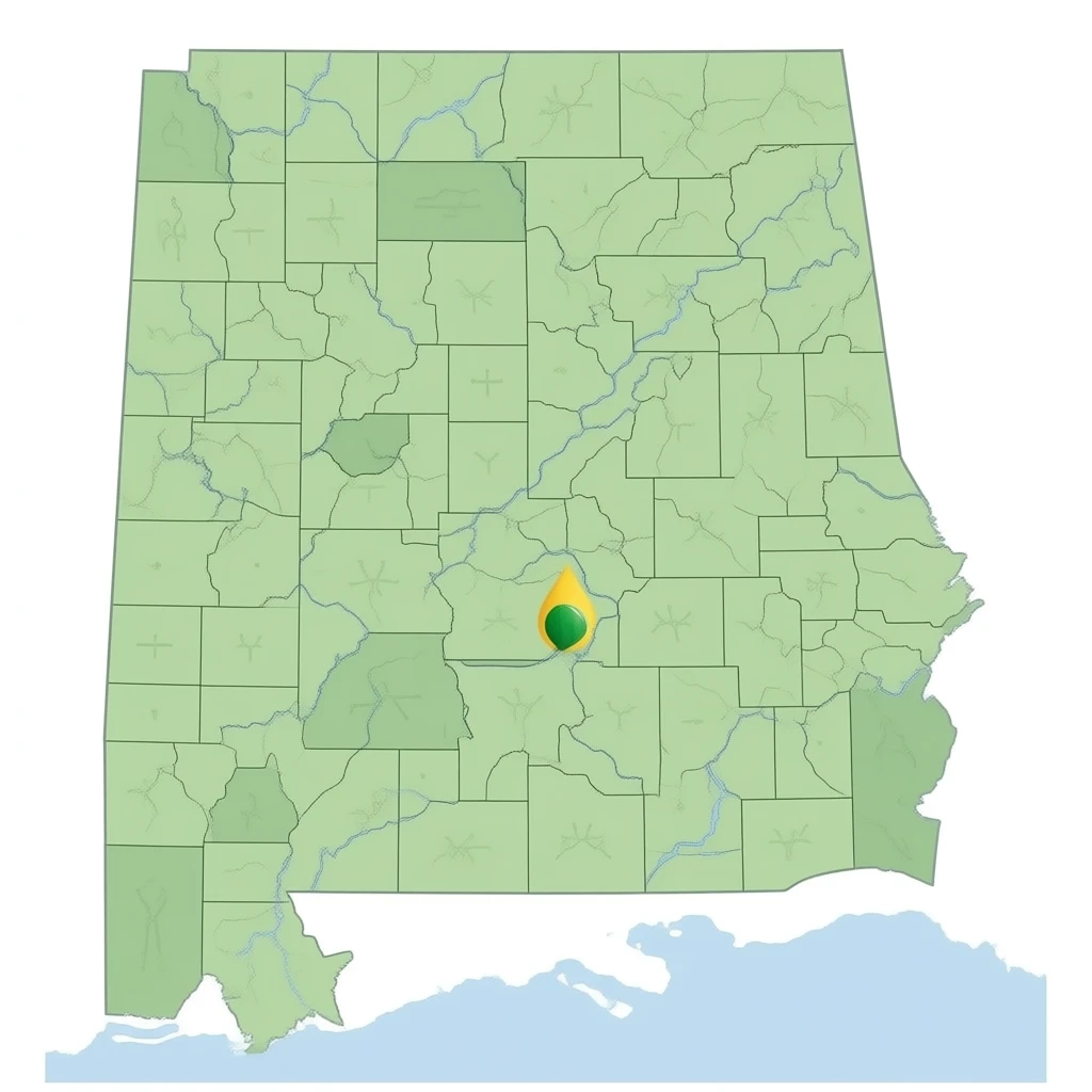 Lauderdale county alabama map emoji