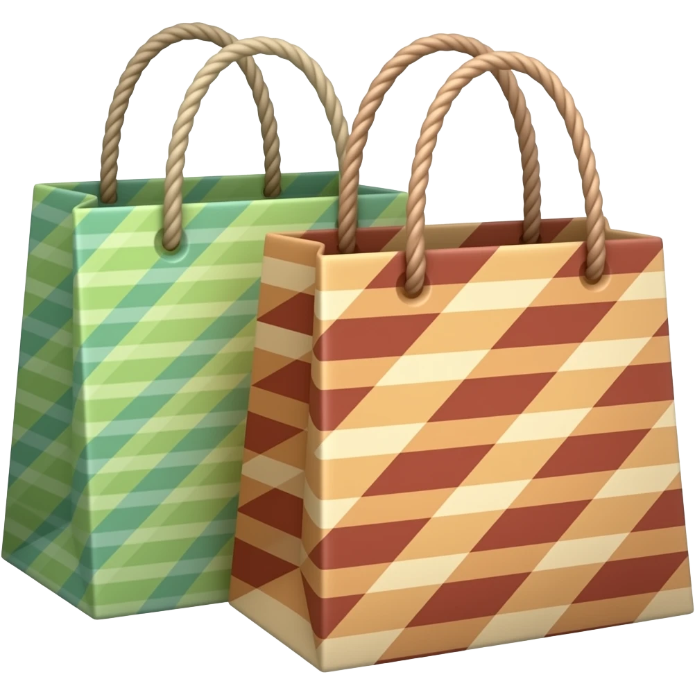shopping bags emoji
