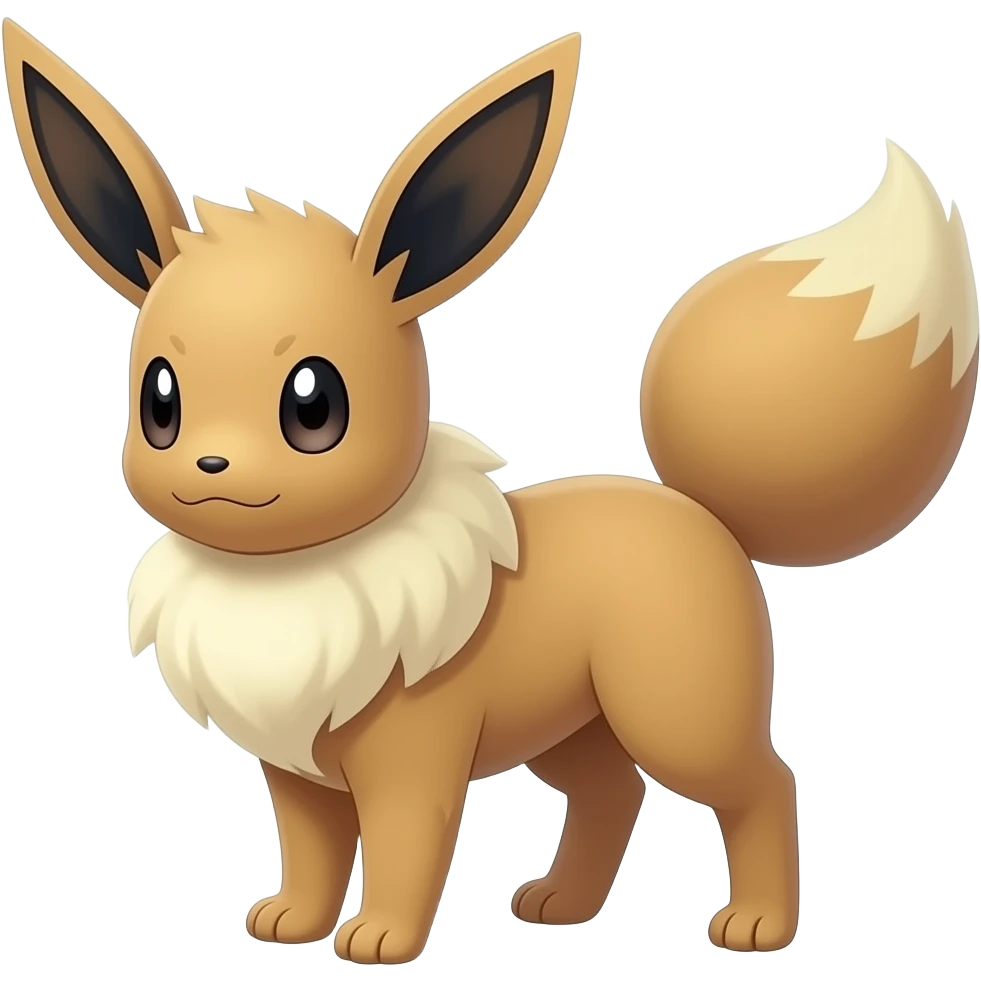 Eevee-Jackalope-fusion-hybrid-Pokémon emoji