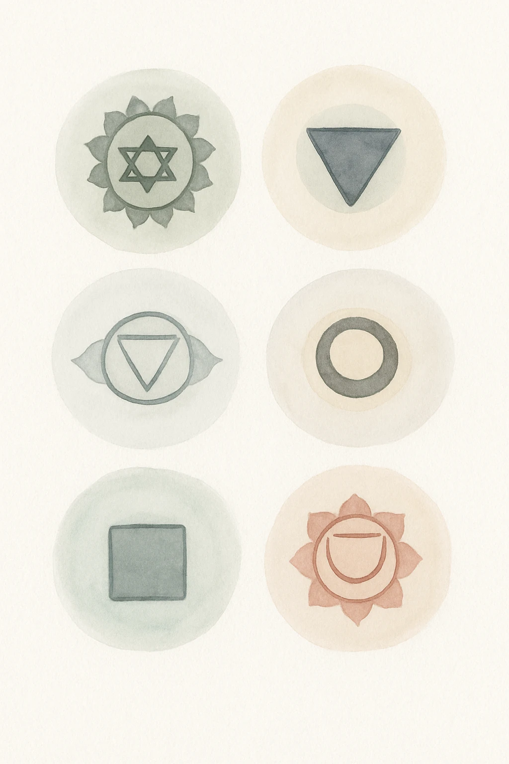 Chakra symbols emoji