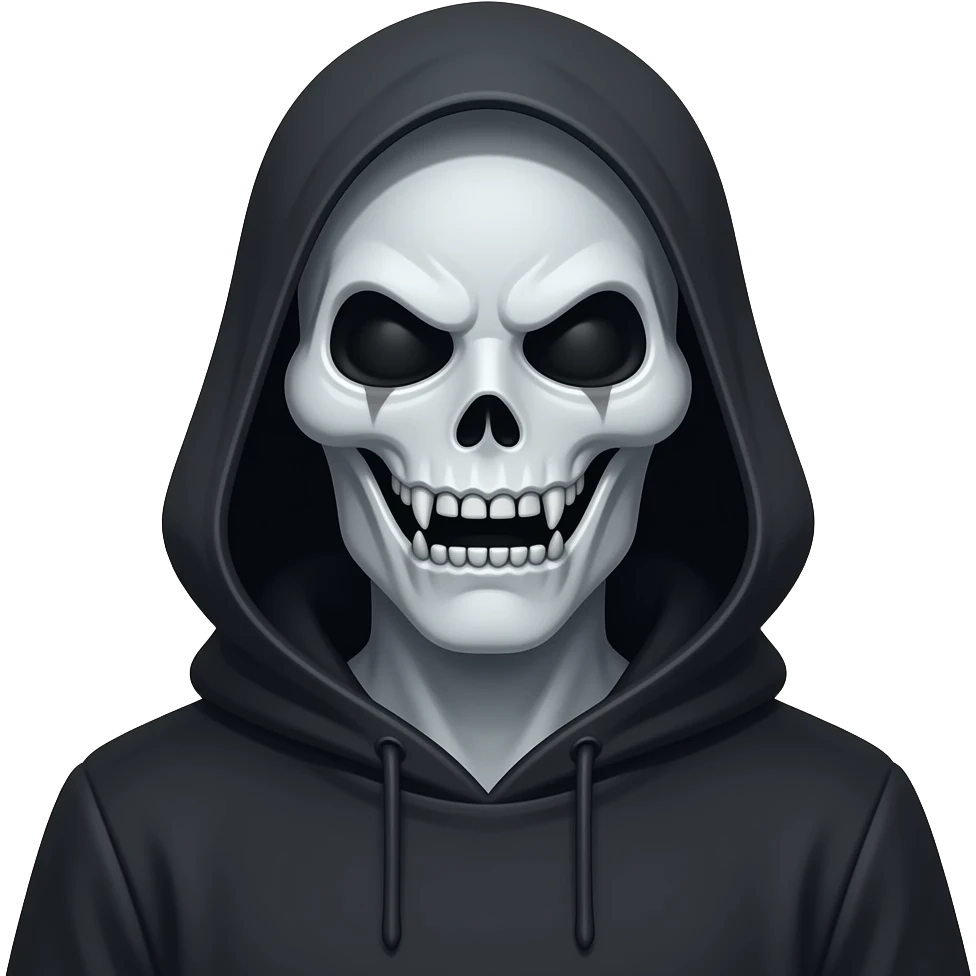 Scary figure that is scary emoji