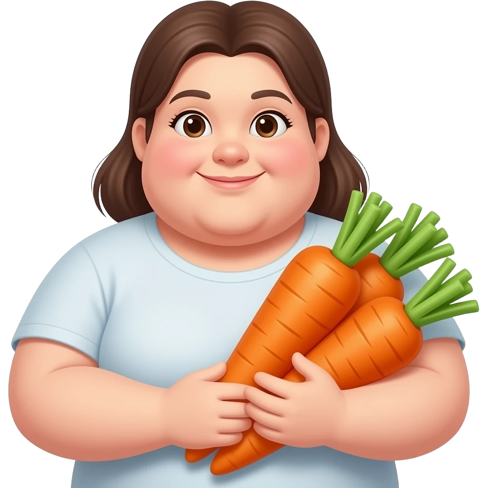 117777777777777777u77777777 carrots fat Lilly emoji