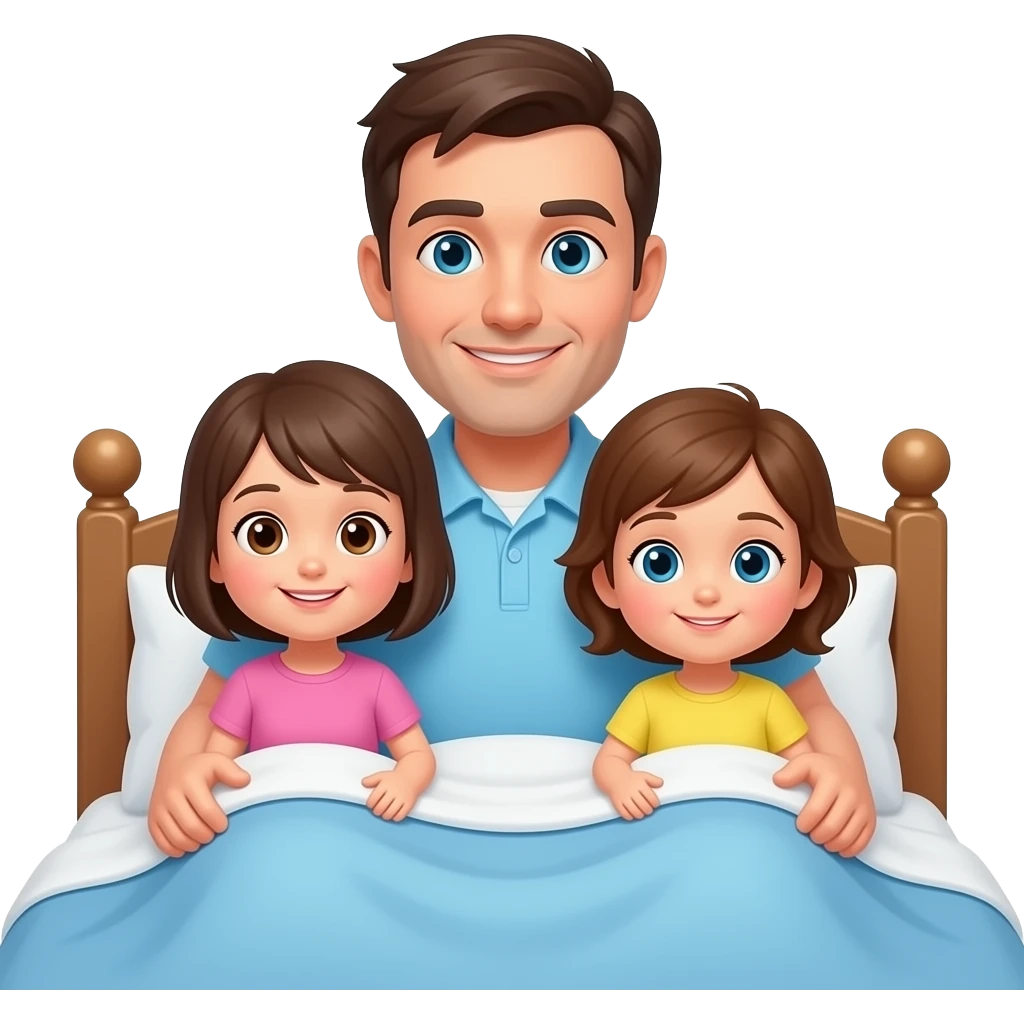 P DIDDY WITH KIDS AND BED emoji