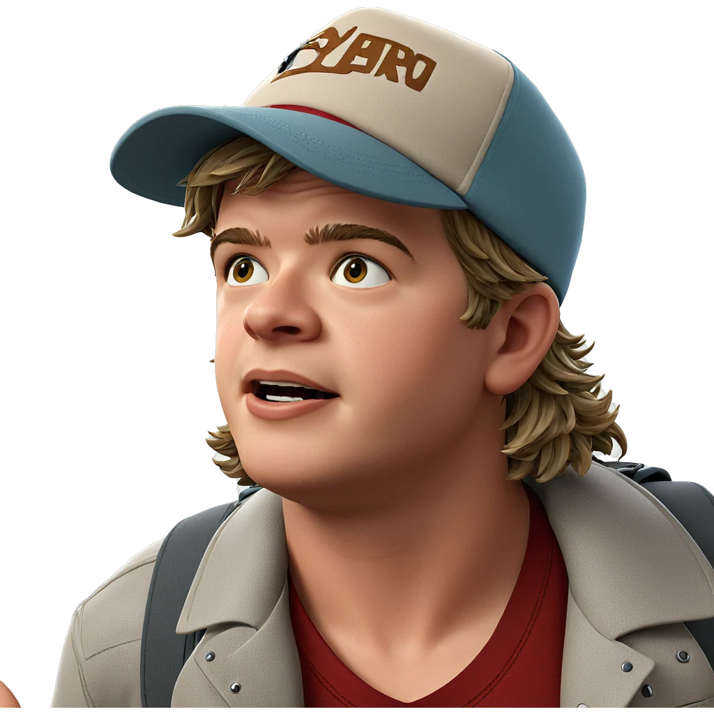 casual boy with backpack emoji