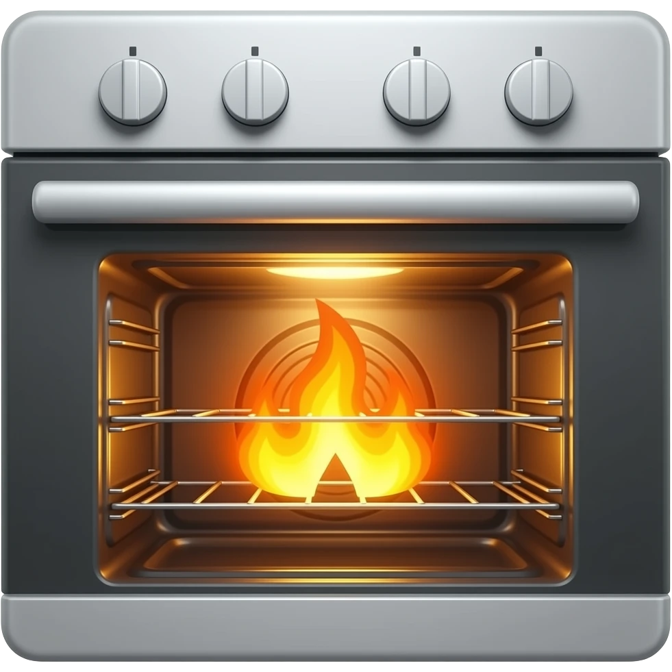 baked oven emoji