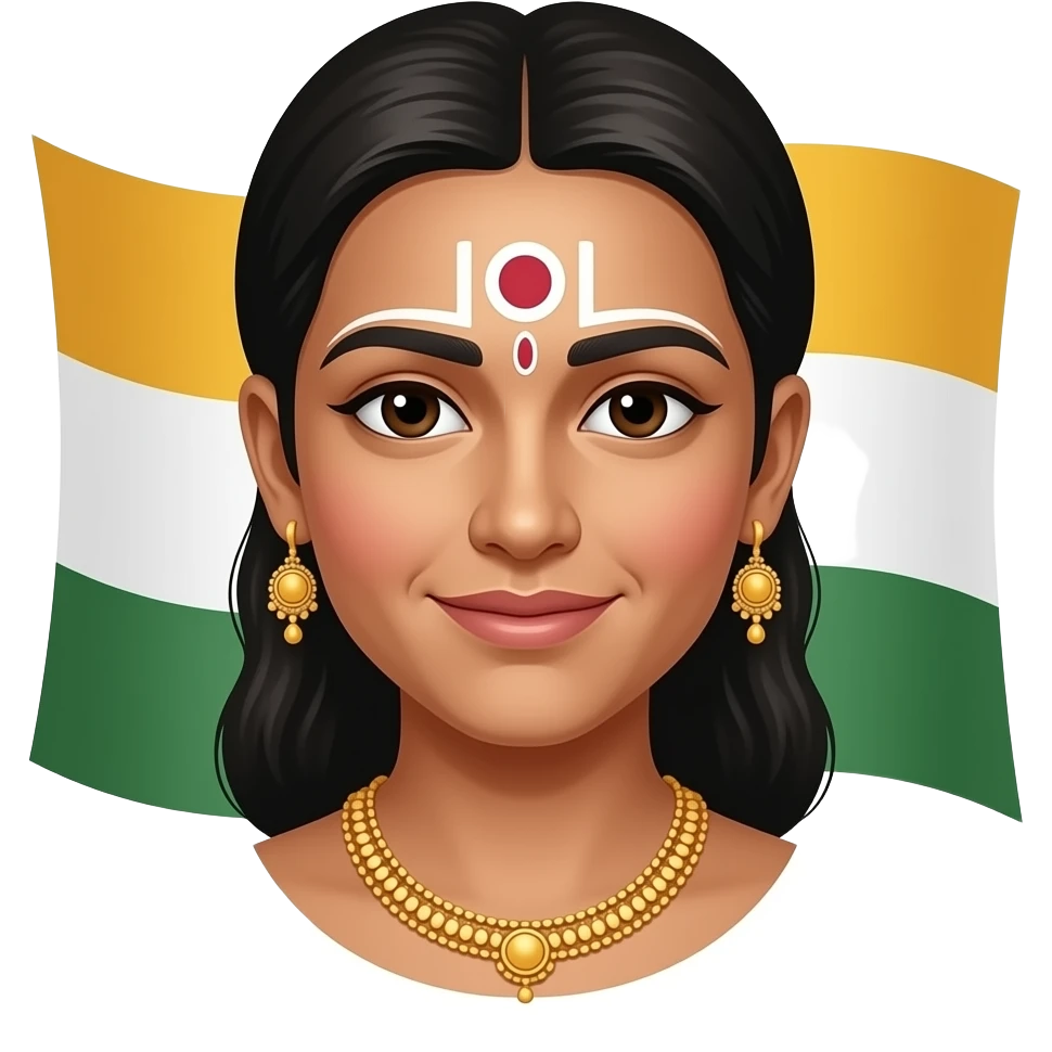 Sita Ram in flag emoji