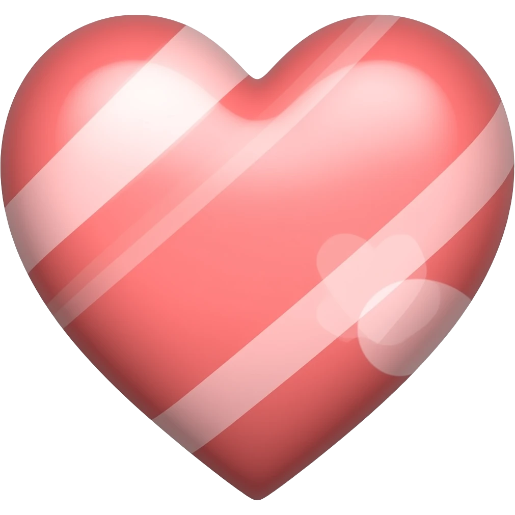 In heart shape emoji