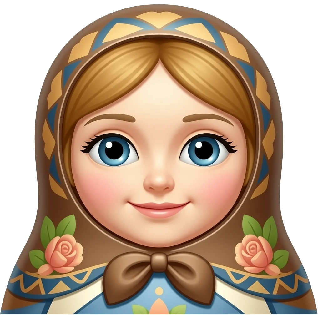 crea un emojide una muñeca matroshka emoji