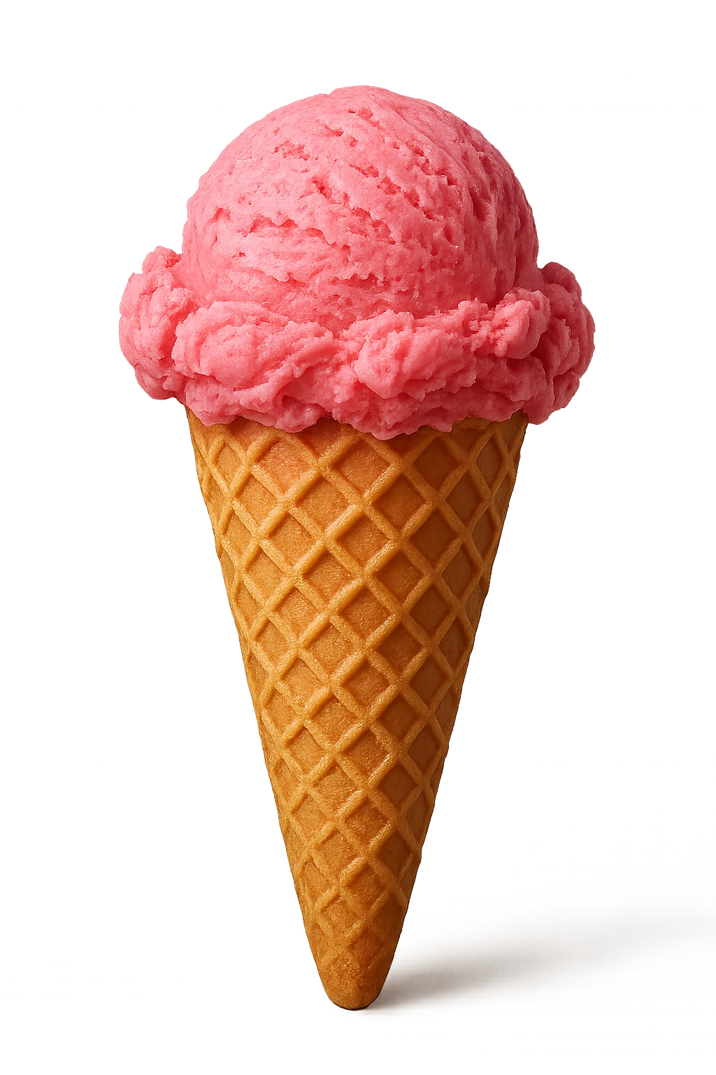 pink ice cream emoji