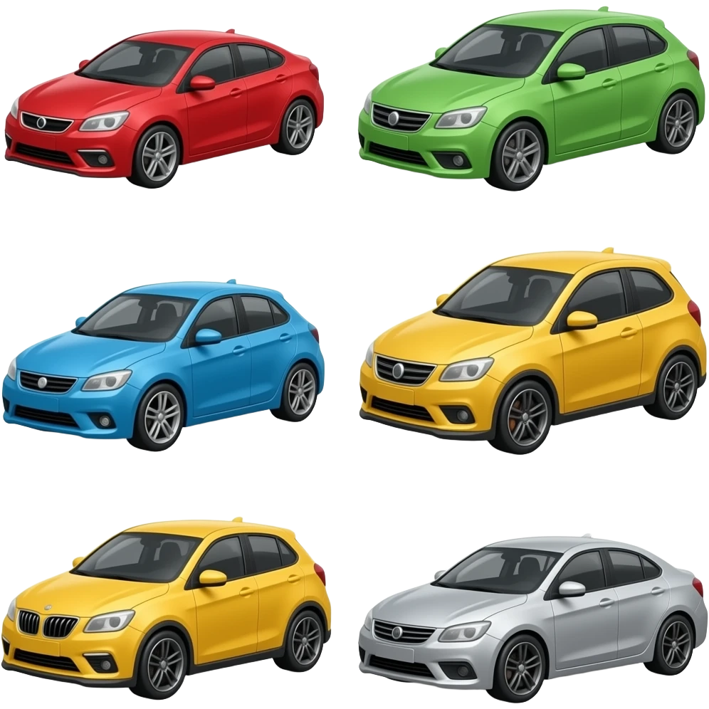 Toy hotwheels cars emoji