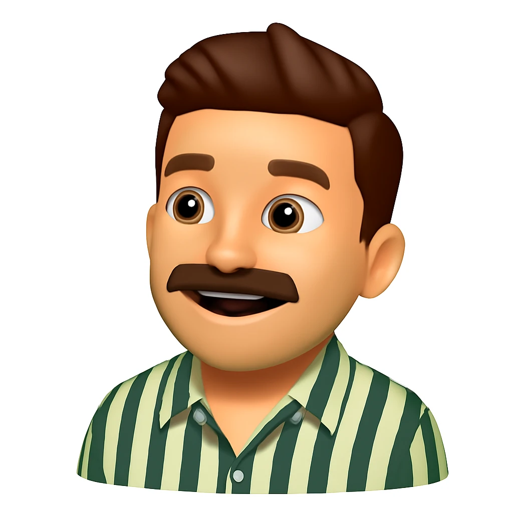 A 3D Apple-style emoji version of the uploaded image, preserving its colors, shapes, textures, and overall design, simplified into emoji form while keeping key details recognizable. Smooth glossy finish, soft shadows, high-quality render, minimal background emoji