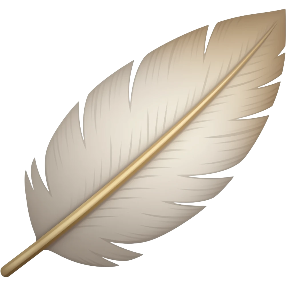 feather emoji