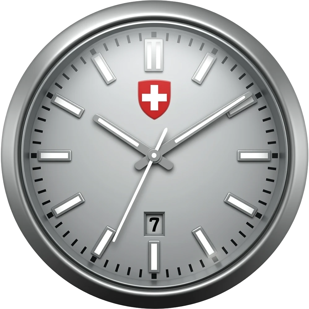 Switzerland watch emoji