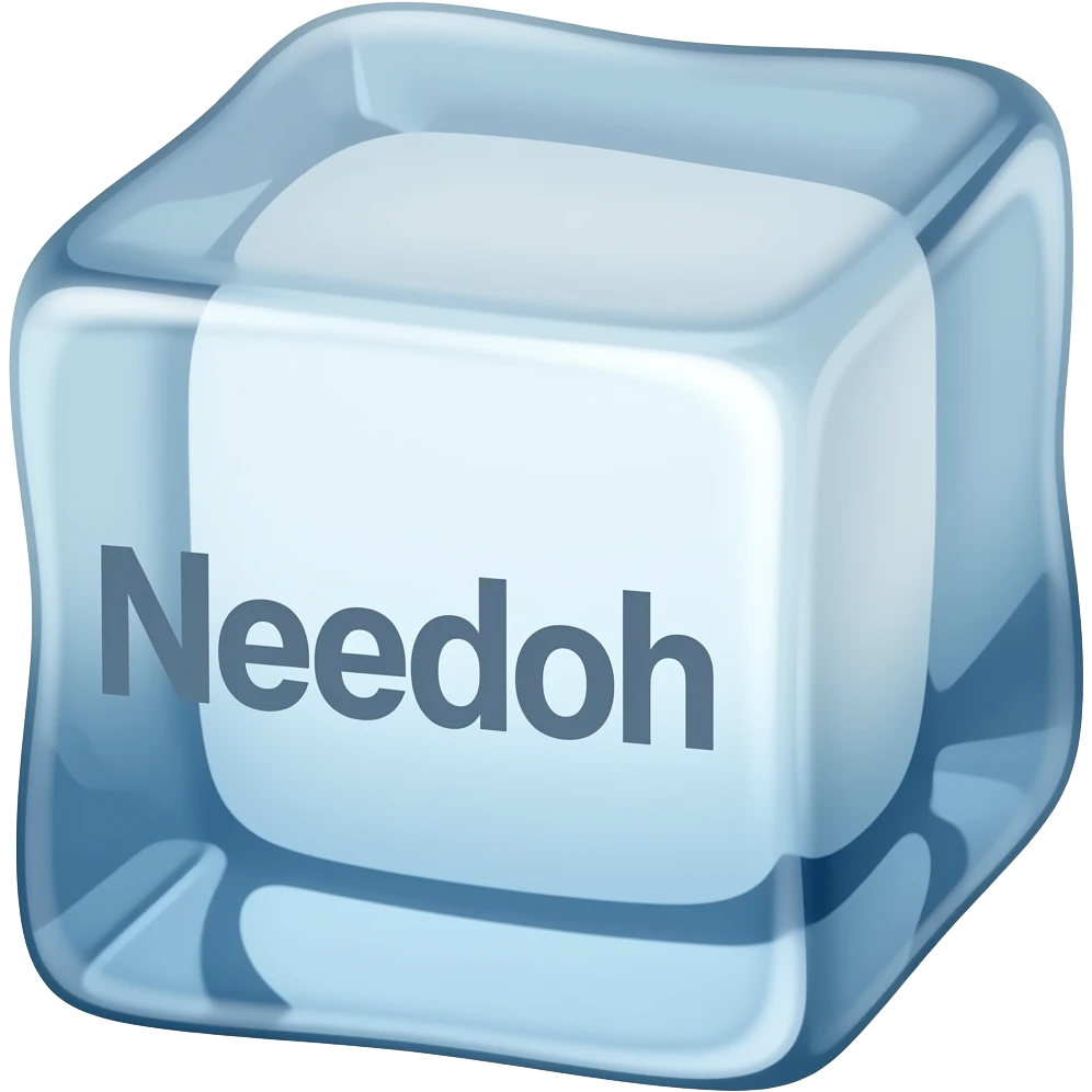 needoh ice cube emoji