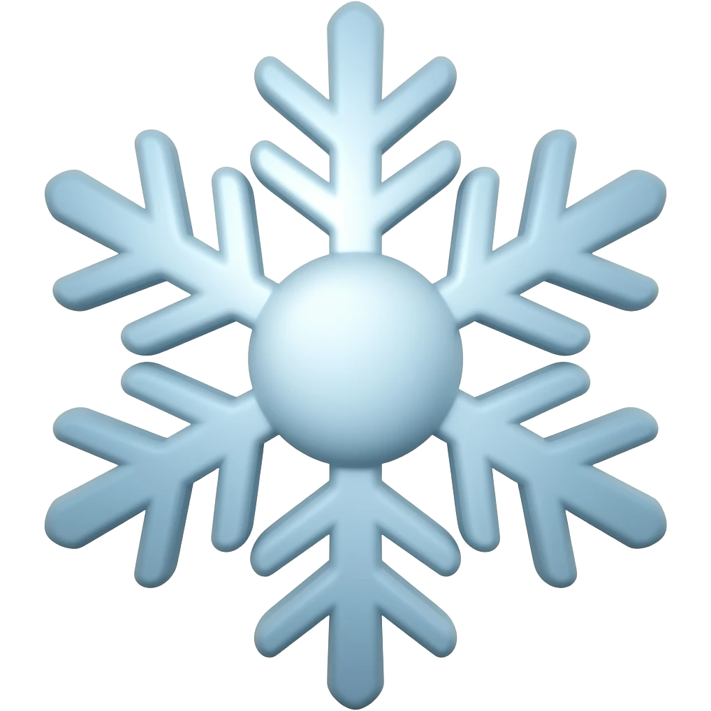 snowflake emoji
