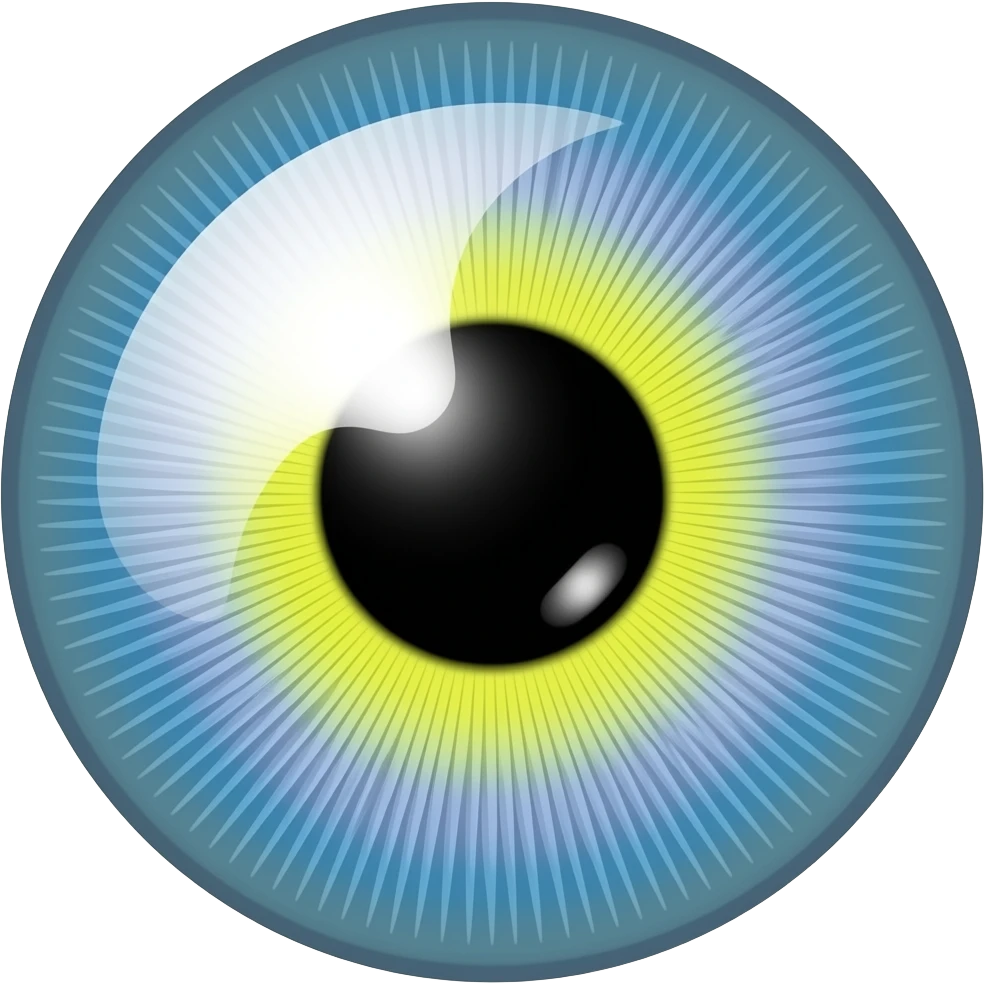 Colored contact lenses emoji