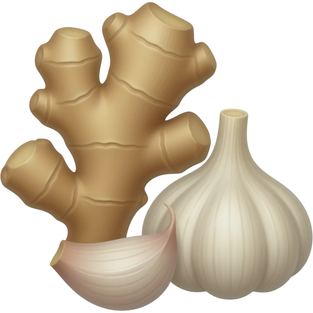 ginger garlic emoji