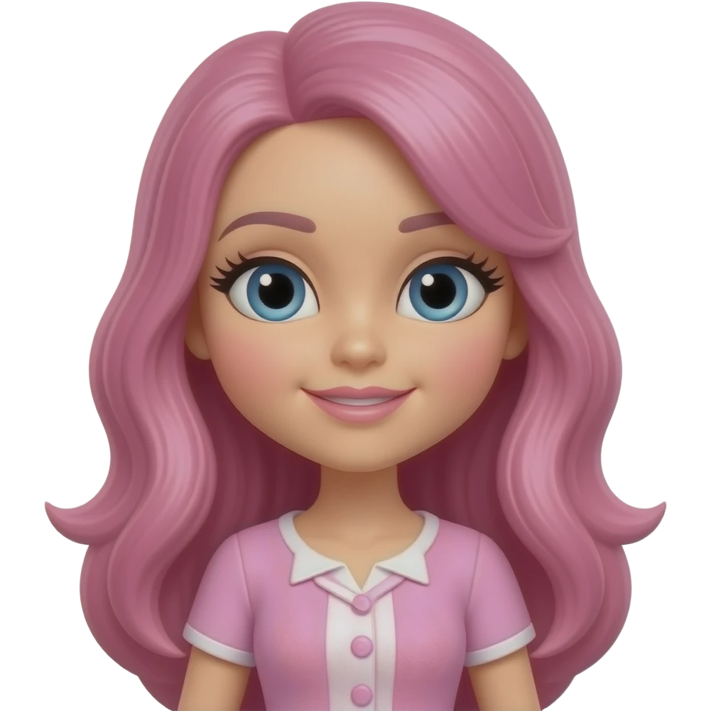 pink bratz theme emoji