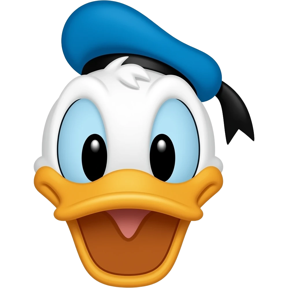 I want to create Donaldo duck emoji