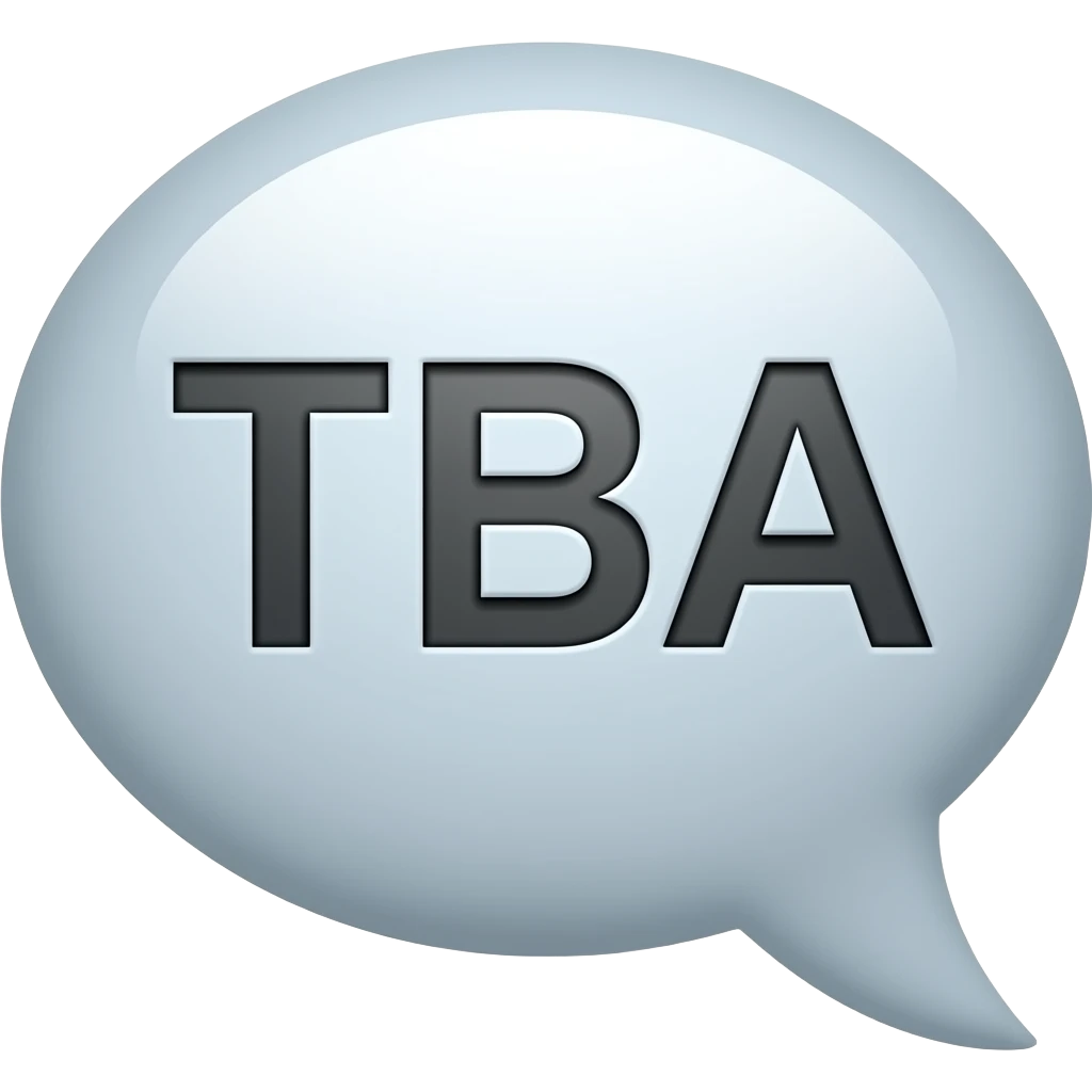 Text tba emoji emoji