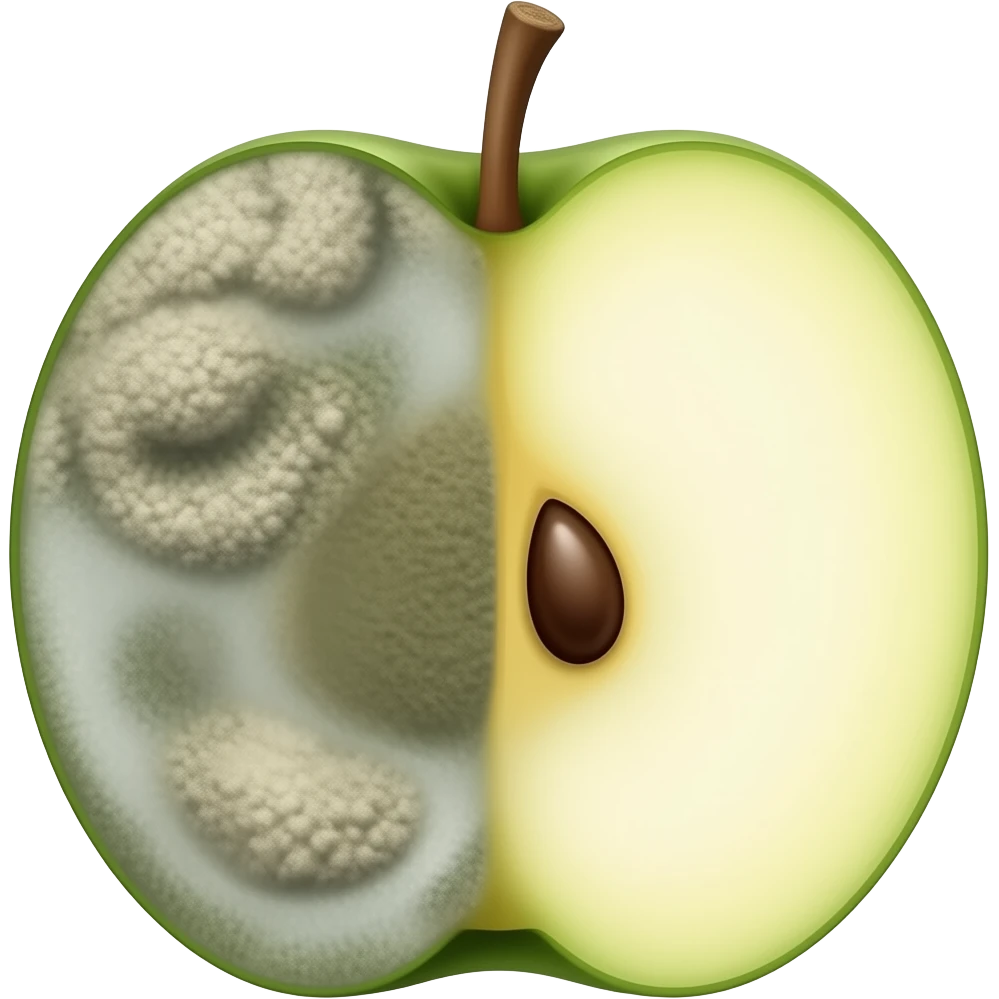 la mitad que este contaminado y la otra mitad que este bien pero que una mitad este como contaminada emoji