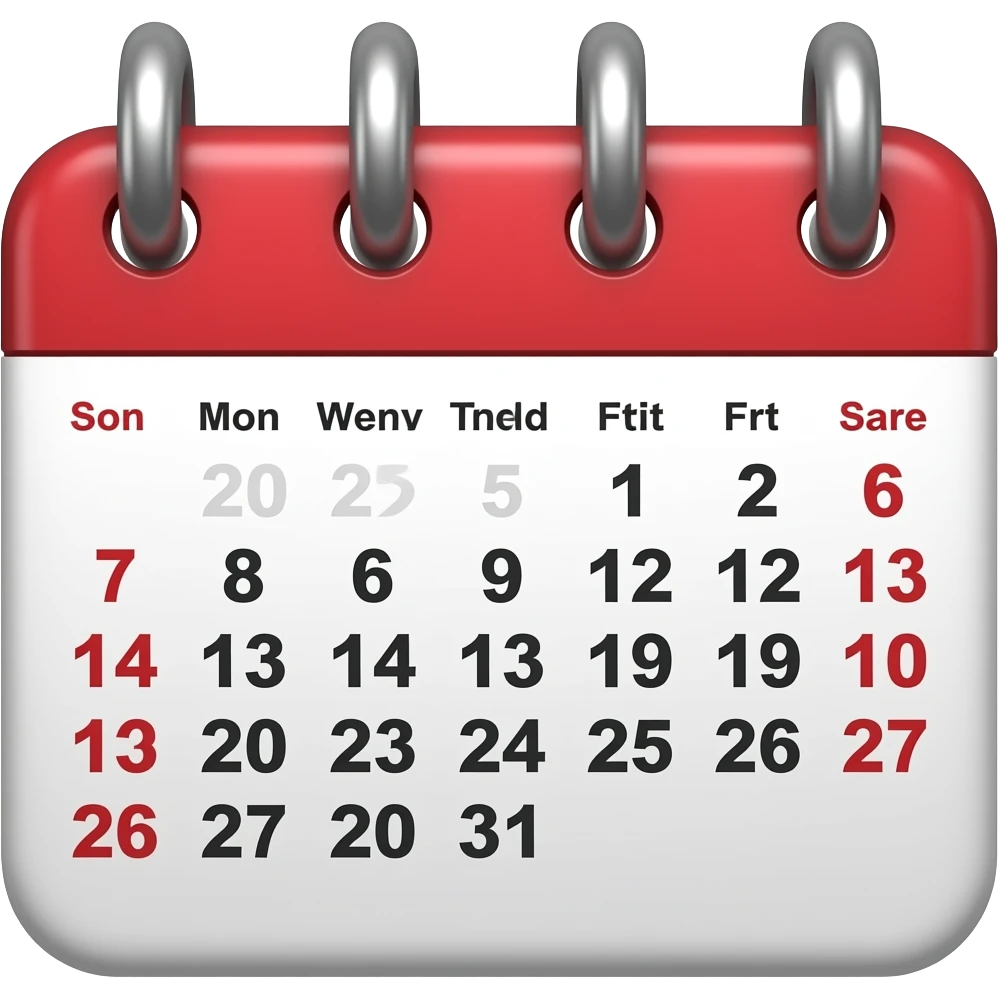 Календарь emoji