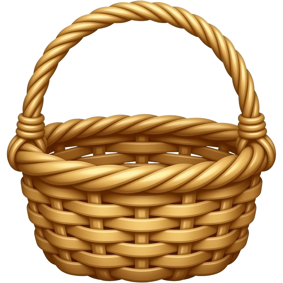 wicker basket emoji