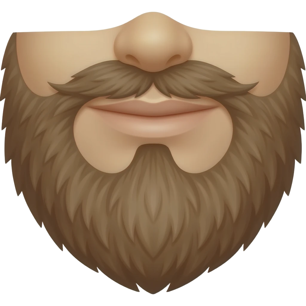 Beard emoji