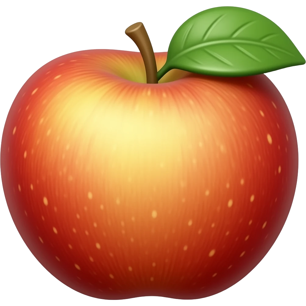 toy apple emoji